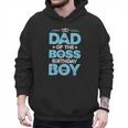 Dad Of The Boss Birthday Party Outfit Like A Boss Daddy Men Hoodie
