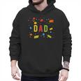 Dad Building Blocks Birthday Boy Men Hoodie