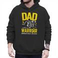 Dad Of A Childhood Cancer Warrior Childhood Cancer Awareness Men Hoodie