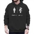 My Dad Is A DJ Disk Jockey DJ T-Shirt Men Hoodie