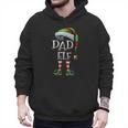 The Dad Elf Shirt Matching Family Dad Christmas Elf Men Hoodie