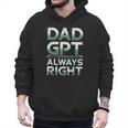Dad GPT Always Right Robot Machine Data Prompt Engineer AI Men Hoodie