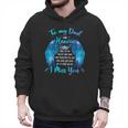 To My Dad In Heaven I Miss You Men Hoodie