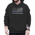 Dad Is A Hero Idea Son Daughter Of Police Men Hoodie