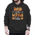 Dad Little Cutie Baby Shower Orange 1st Birthday Party Men Hoodie
