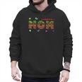 Dad And Mom Of The Birthday Boy Pixel Game Matching Family Men Hoodie