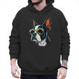 Dad Mom Cool Dog Sunglasses Boston Terrier Men Hoodie