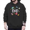 Dad Outer Space Galaxy Birthday For Family Men Hoodie