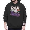 Dad Rookie Of Year 1st Birthday Baseball Theme Matching Men Hoodie