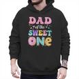 Dad Of The Sweet One 1st Birthday Donut Bday Party Men Hoodie