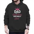 Dad Of The Sweet Sixteen Birthday Girl 16th Pink Crown Men Hoodie