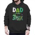 Dad Of The Three Rex Birthday Dinosaur Family Matching Men Hoodie