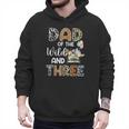 Dad Of The Wild And Three 3 Birthday Zoo Theme Safari Jungle Men Hoodie Dad Of The Wild And Three 3 Birthday Zoo Theme Safari Jungle Men Hoodie