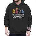 Dada 1st Birthday Cowboy Western Dada Birthday Boy Men Hoodie