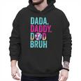 Dada Daddy Dad Bruh Baseball Drip Ice Cream Dad Bruh Men Hoodie