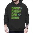 Dada Daddy Dad Bruh Father's Day Game Pixel Men Hoodie
