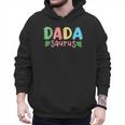 Dada Saurus Kids Dinosaur Birthday Party Family Matching Men Hoodie