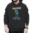 Daddio Of The Patio Fathers Day BBQ Grill Dad Men Hoodie