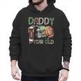 Daddy Of The 1 Year Old Football Lover 1st Birthday Boy Men Hoodie