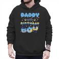 Daddy Of The Bday Boy Blue Dog Theme Party Family Matching Men Hoodie