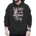 Daddy Of The Birthday Boy Cow Farm 1St Birthday Boy Men Hoodie