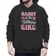 Daddy Of The Birthday Girl Family Pink Coquette Bow Men Hoodie