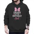 Daddy Of The Birthday Girl Pink Bow Birthday Family Matching Men Hoodie