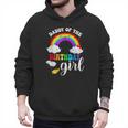 Daddy Of The Birthday Girl Rainbow B-Day Matching Family Men Hoodie