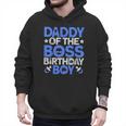 Daddy Of The Boss Birthday Party Outfit Like A Boss Daddy Men Hoodie