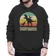 Daddy Dinosaur Daddysaurus 2 Kids For Dad Men Hoodie