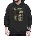 My Daddy Is My Hero Military Dad US Flag Father’s Day Men Hoodie