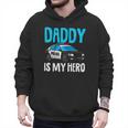 Daddy Is My Hero Police Toddler Police Officer Cop Boys Kids Men Hoodie