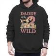 Daddy Of The Two Wild Zoo 2nd Birthday Safari Jungle Animal Men Hoodie