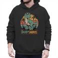 DaddysaurusRex Dinosaur Daddy Saurus Family Matching Dad Men Hoodie