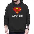 DC Comics Superman Father's Day Super Dad Logo Men Hoodie