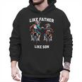 Dirt Bike Family Father Son Motocross Off-Road MX Dad Boys Men Hoodie