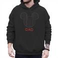 Disney Mickey Mouse Dad Family Small Men Hoodie