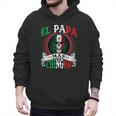 El Papa Mas Chingon Mexican Dad Husband Regalo Flag Men Hoodie