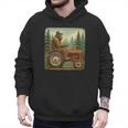 Farmer Men Tractor Rancher Farm Dad Distressed Men Hoodie