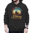 Father Daughter Fishing Partner For Life Retro Matching Dad Men Hoodie