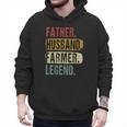 Father Husband Farmer Legend Vintage Dad Father's Day Men Hoodie Father Husband Farmer Legend Vintage Dad Father's Day Men Hoodie