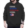 Father Husband Puerto Rican Legend Proud Dad Rico Flag Men Hoodie