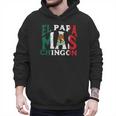 Fathers Day El Papa Mas Chingon Mexican Dad Spanish Men Hoodie