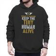 Father's Day By Tee Company New Dad First Time Father Keep Tiny Human Alive Adult Classic Fit Short Sleeve Men Hoodie