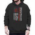 Firefighter Husband Father Fireman For Dad Men Hoodie