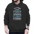 Flight Attendant Shirt For Dad Father Flight Attendant Men Hoodie