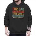 Fur Dad Man Myth Snack Dealer Paw Cat Dog Father's Day Men Hoodie