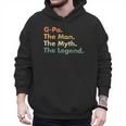 G-Pa The Man The Myth The Legend Dad Grandpa Men Hoodie