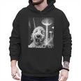 Goldendoodle Alien UFO Taking a Selfie Dog Mom Dad Men Hoodie