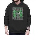 Green Sport Loud Proud Cheer Coach Dad Father's Day Men Hoodie
